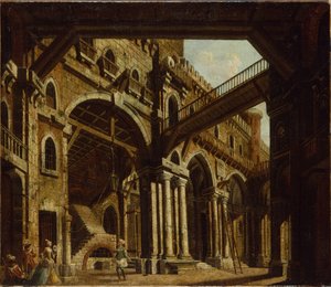 Stage Design for Act III of the Opera 
